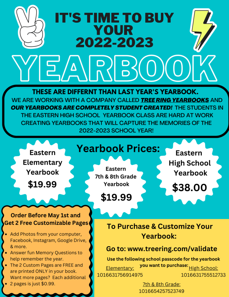 Buy Your Yearbook