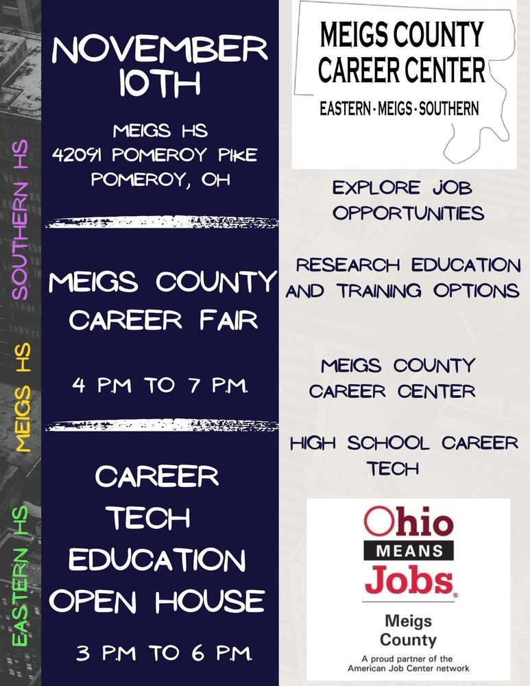 Meigs County Career Fair Eastern Local School District